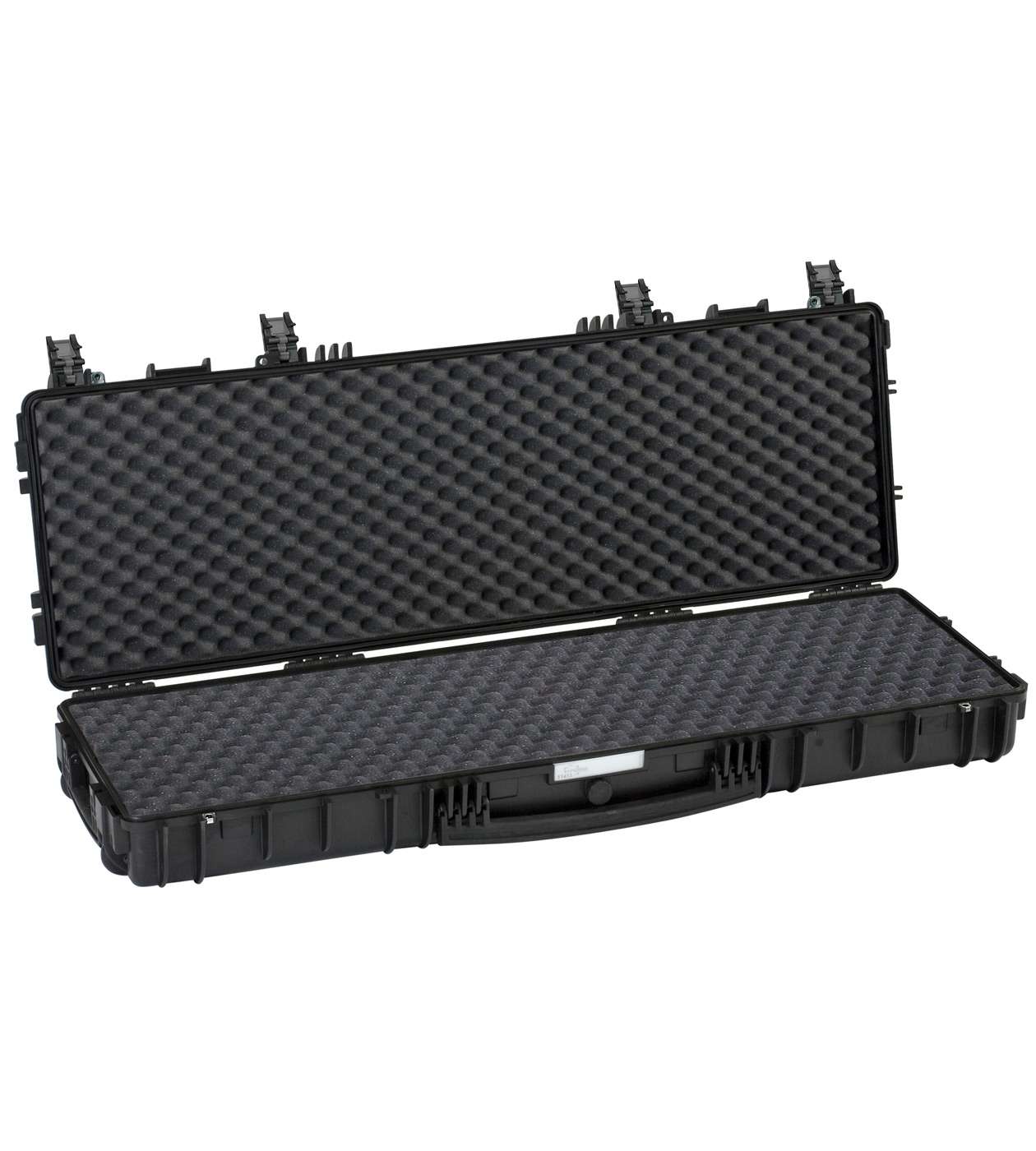 EXPLORER CASES 45IN RIFLE CASE BLACK WITH DOUBLE CONVOLUTED FOAM 44.7"X13.7"X5.31" - 