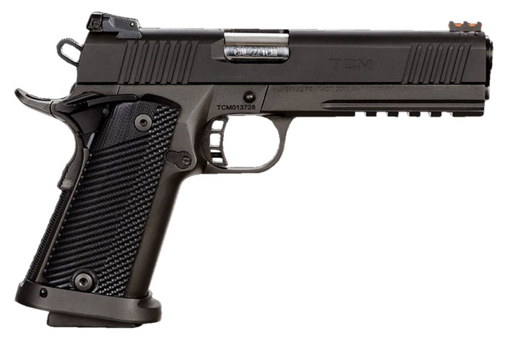 Rock Island Tac Ultra Fs Hc Combo Semi Automatic 5 22 Tcm9mm Luger Black G10 Grip Black 4559