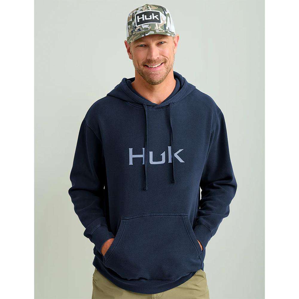 HUK HUK'D UP LOGO HOODIE NAVAL ACADEMY XL - Marolina Dba Huk