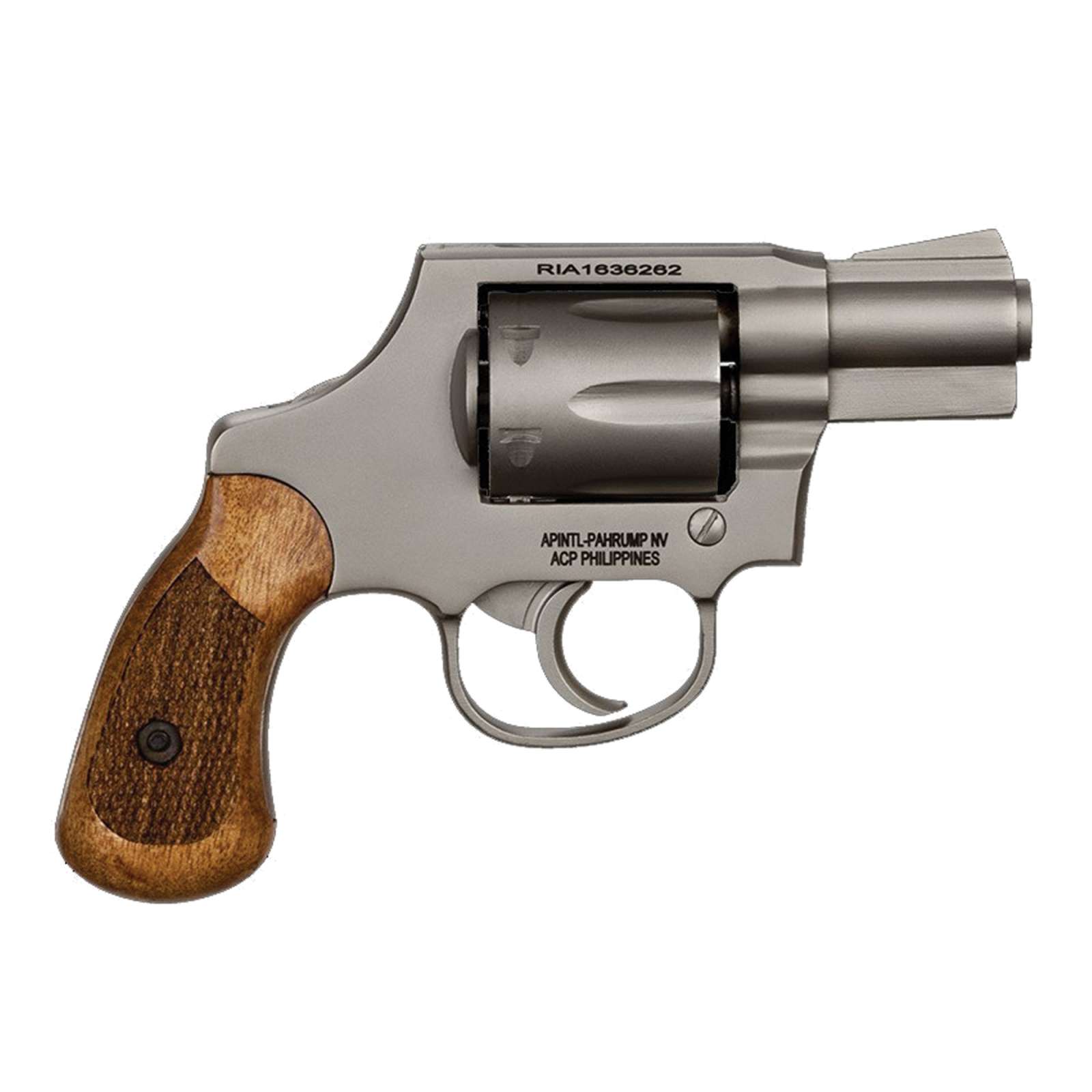 Rock Island 51289 Revolver M206 Spurless Singledouble 38 Special 2 6 Wood Nickel Center Mass 9401