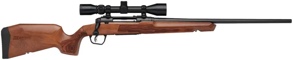 Savage 32266 Axis 2 XP .270 Rifle, Matte Black, Hardwood Stock, 22" Barrel