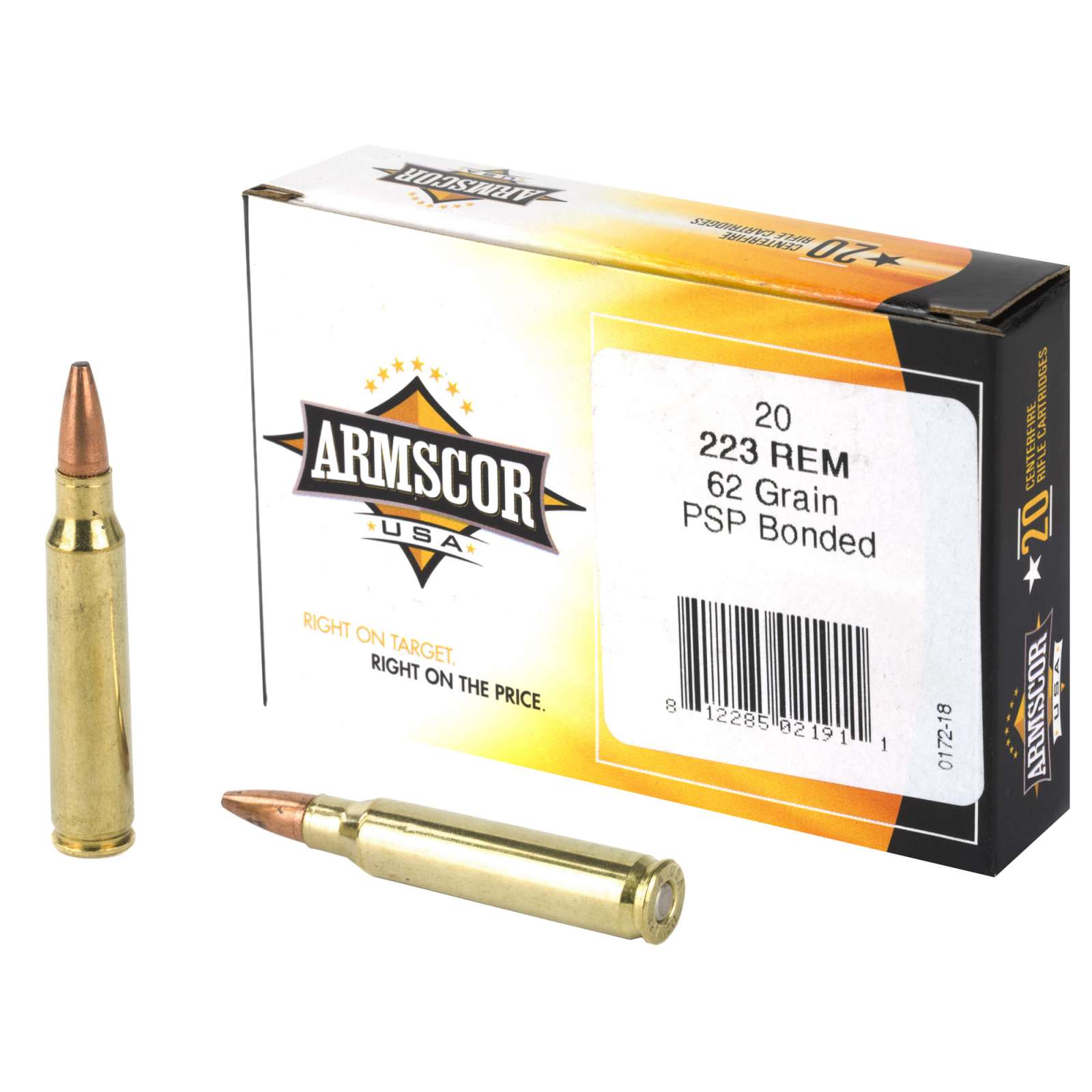 Armscor Ac2234n Rifle 223 Rem 62 Gr Psp Interlock Bt 20 Bx 50 Cs Gman Sport 