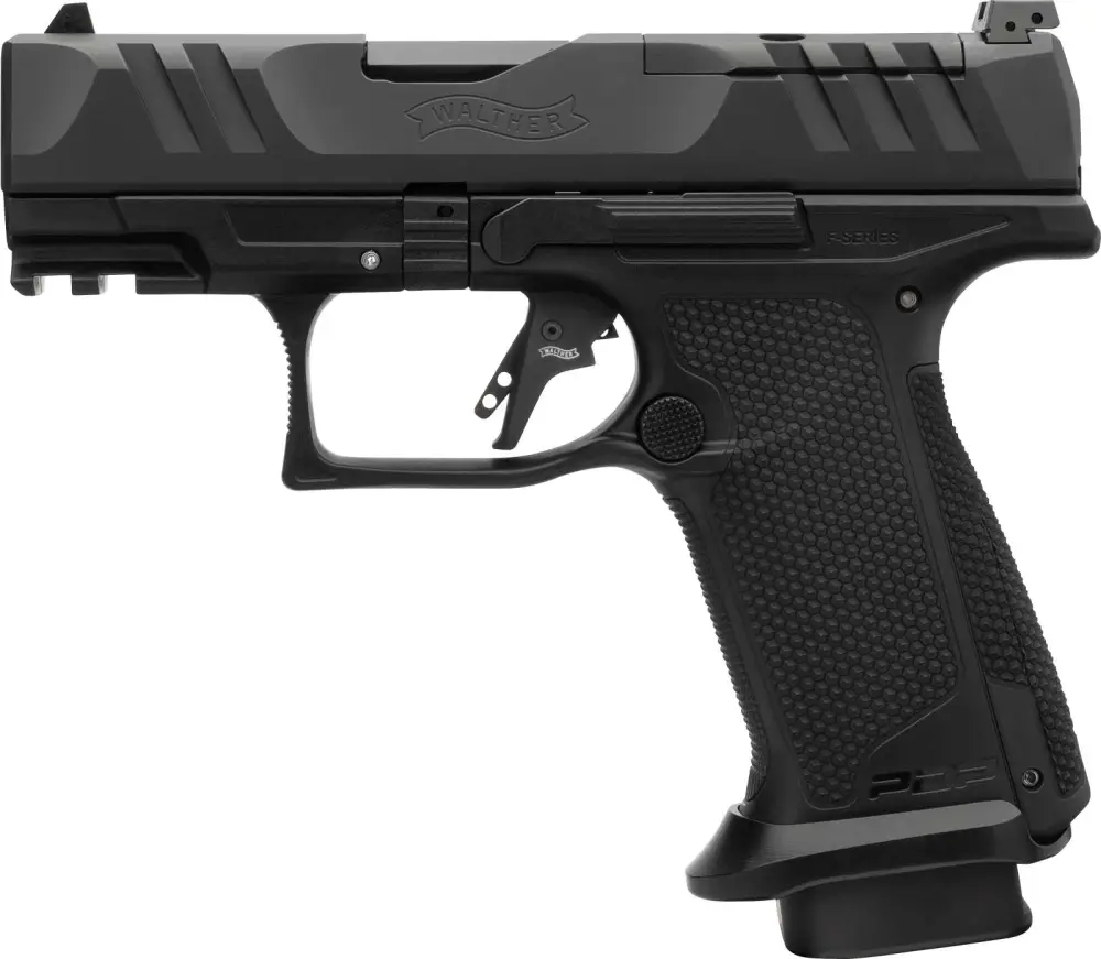 WALTHER PDP F-Series Pro 9mm 3.5in 3x18rd Black Semi-Auto Pistol (4796042) - Walther - 9mm