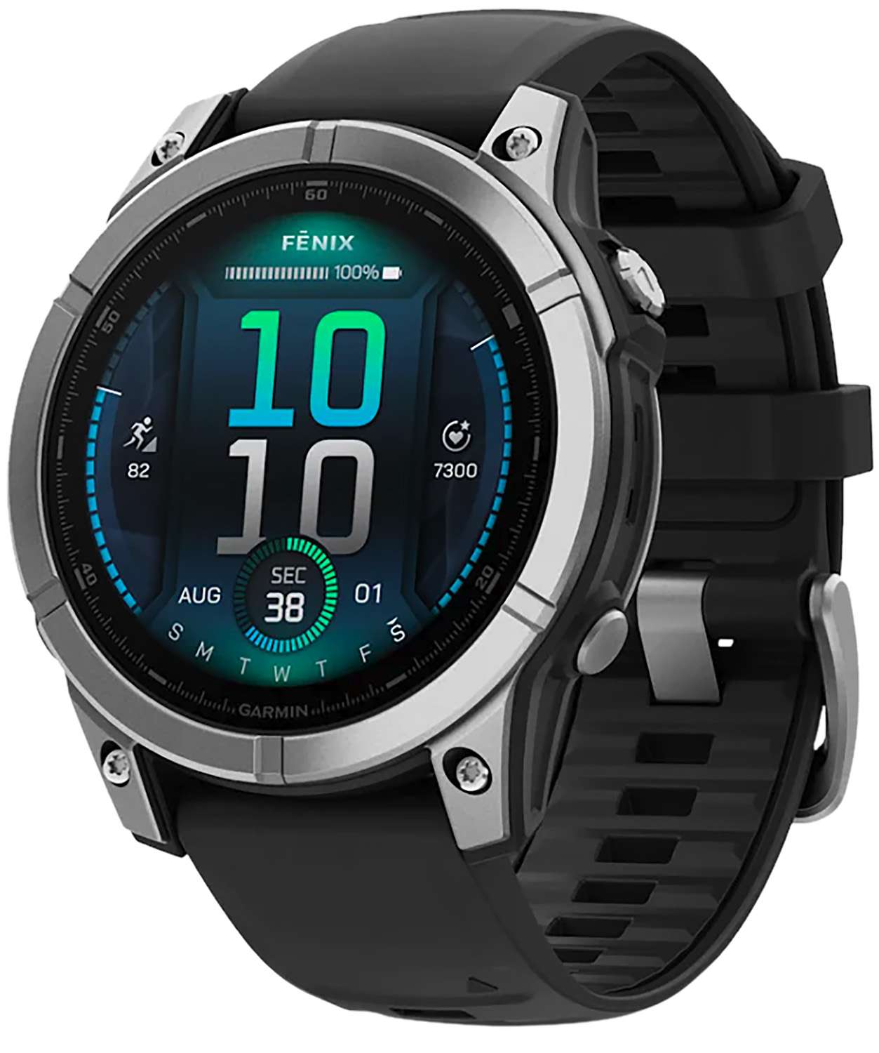 GAR 010-03025-02    FENIX E-47 MM AMOLED  SS/BLK - Garmin