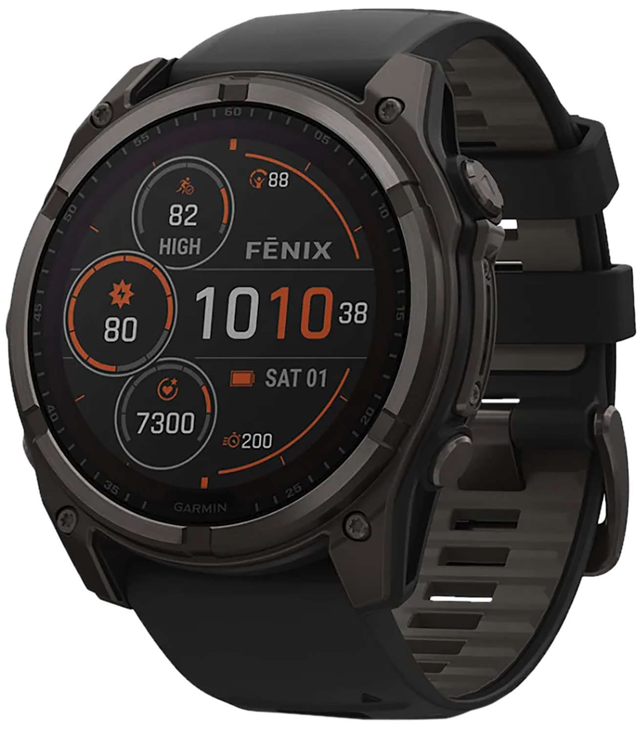 GAR 010-02907-10    FENIX 8-51 MM SOLAR  GRY/GRY - Garmin