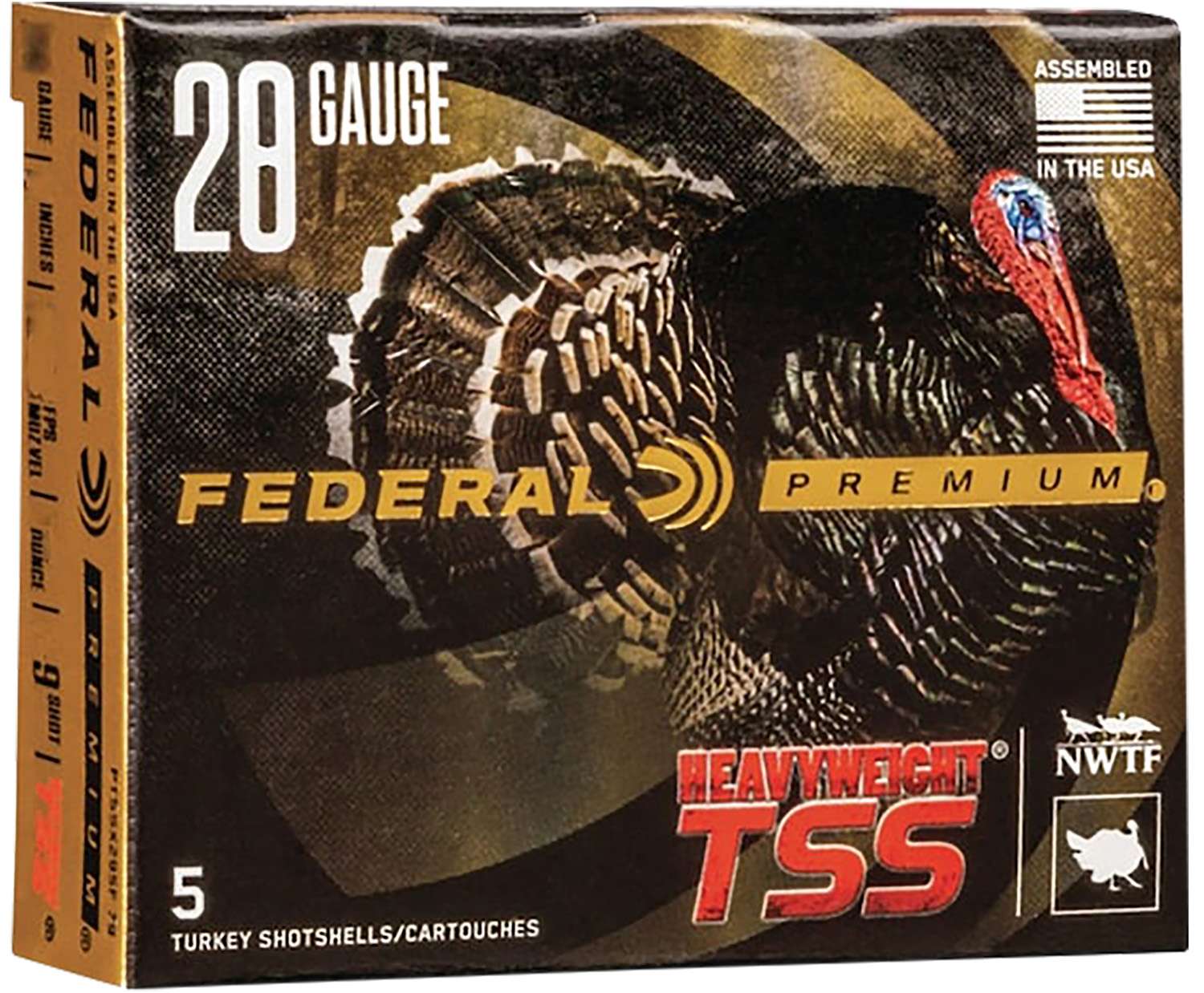 FEDERAL 28GA 3in. 1-1/2OZ 9 TSS 5 RD/BX 10 BX/CS - Shotgun Shells at ...