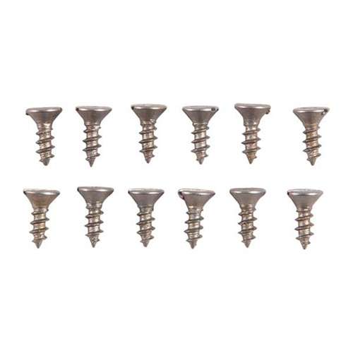 UNPLATED STEEL FLAT HEAD WOOD SCREW KIT Gun Store