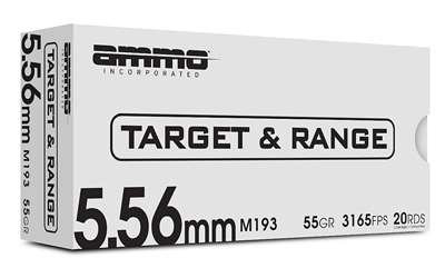 AMMO INC T&R 5.56 55GR M193 20/500 - Red Team Armory