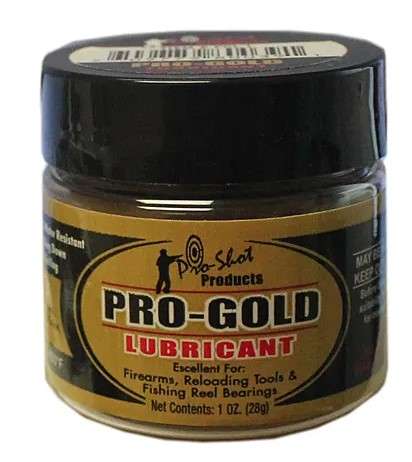 PROSHOT 1 OZ. PRO GOLD LUBRICANT JAR - 12 JARS PER CASE PACK PGL-1-CS - Pro-shot