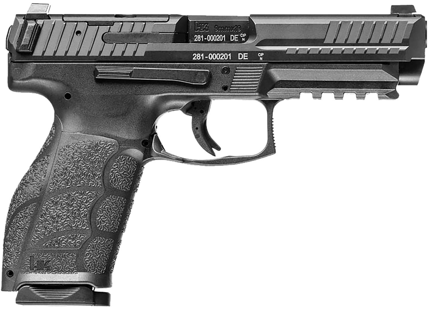 H&K VP9A1 K OR 9MM 15RD BK