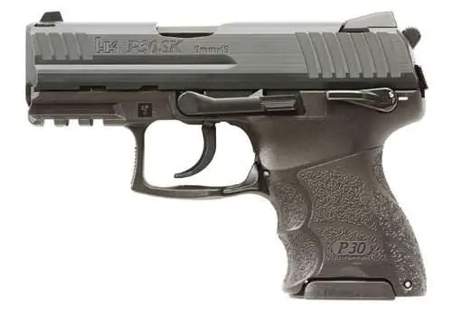 H&K P30SK 81001110 9MM 10+1 Luminescent Sights DA/SA V3 Pistol - Heckler & Koch - 9mm