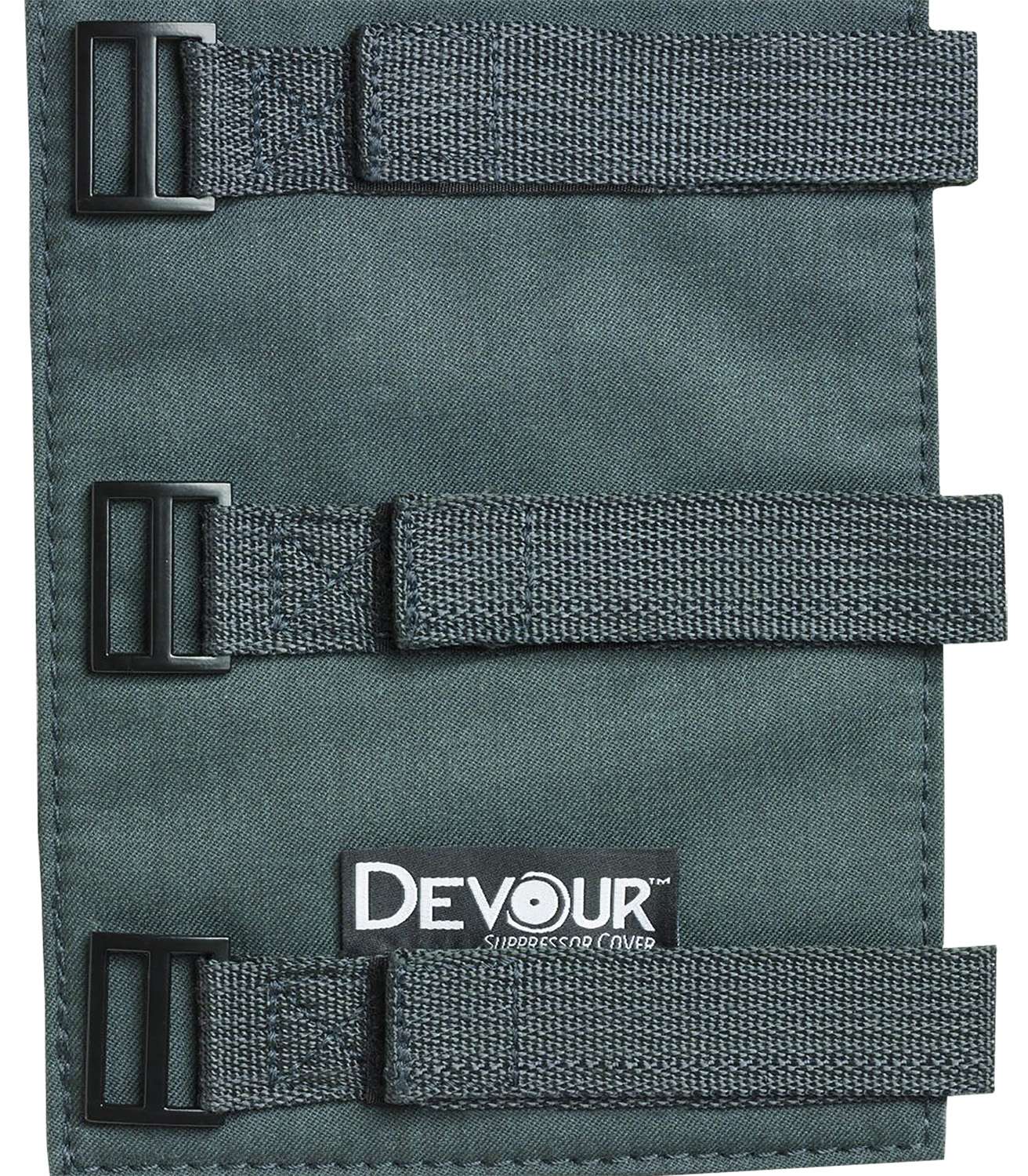 Banish 6202 Devour 9" Gray Suppressor Cover, Heat-Resistant, Non-Slip Design - Banish Suppressors - 9"