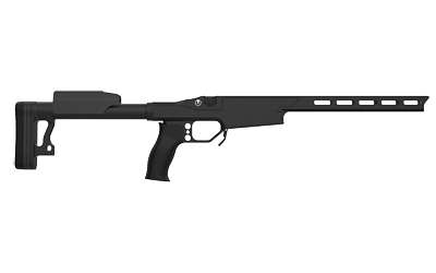 ULTRADYNE UD5 CHASSIS COMBO REM 700 LA RH + LIGHTWT. BUTT STOCK MED. BLACK ANODIZED