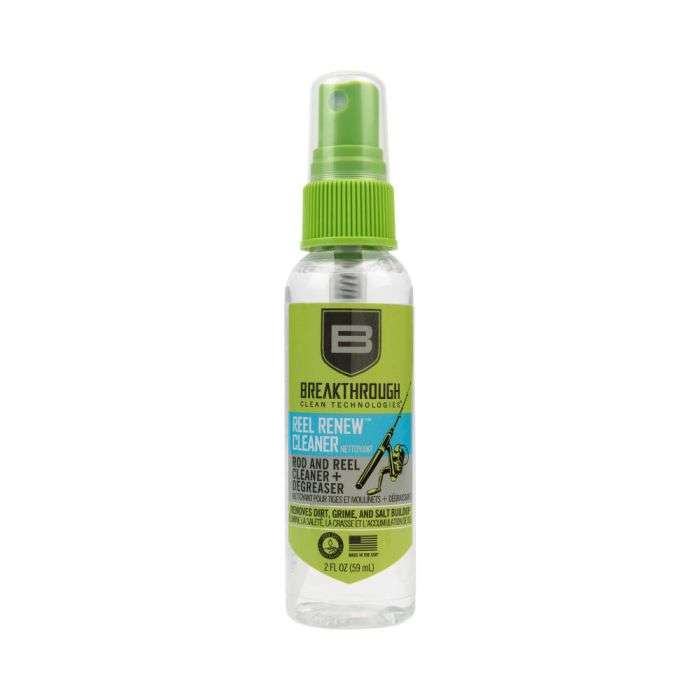 BREATHROUGH CLEAN REEL RENEW CLEANER 2 OZ. PUMP SPRAY BOTTLE - Breakthrough Clean