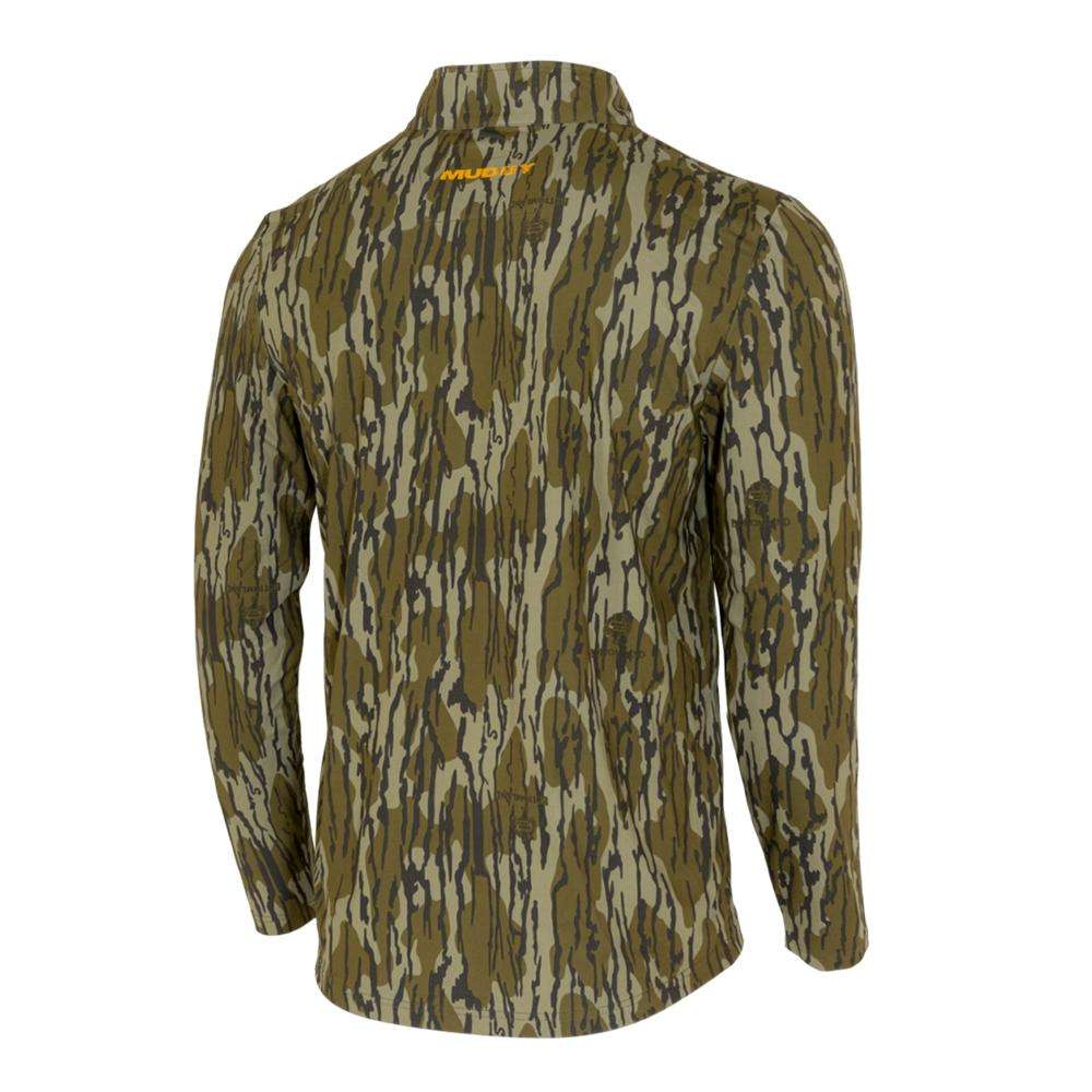 TRX LIGHTWEIGHT QUARTER ZIP MOSSY OAK BOTTOMLAND MEDIUM - Gsm