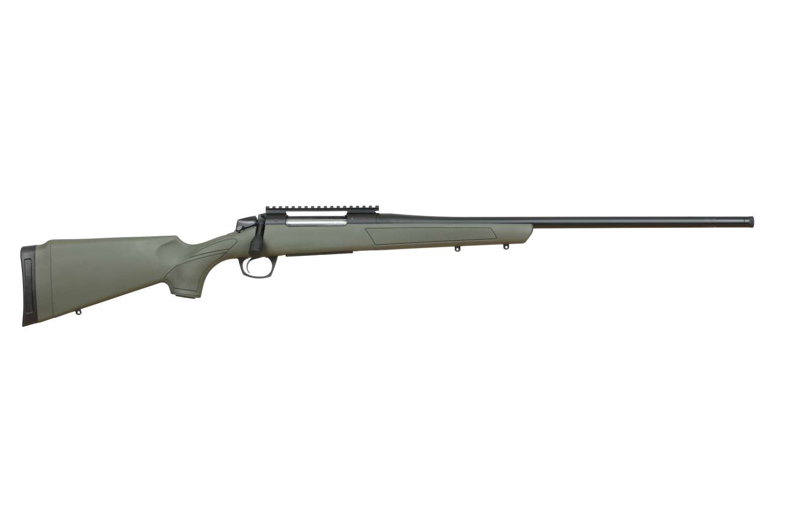 CVA CASCADE RIB 7 PRC 24 IN BLK C-KOTE THD 5/8X24 BBL ODG STOCK 0 MOA RAIL -img-1