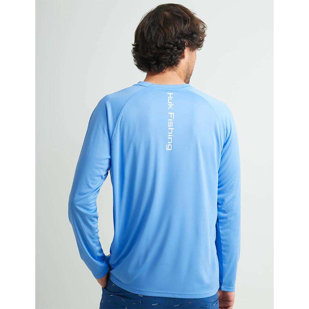 HUK VENTED PURSUIT MAROLINA BLUE LS XL - Marolina Dba Huk