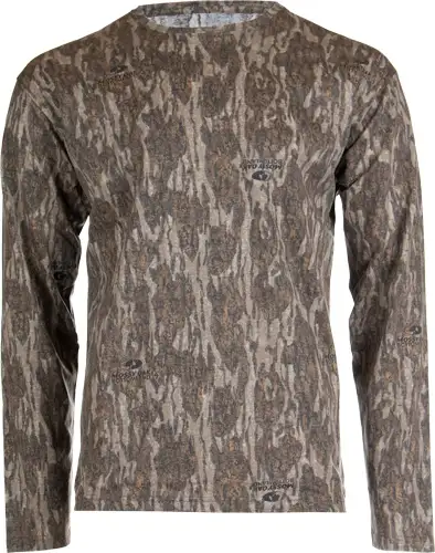 Habit Bear Cave Camo Tee Long Sleeve - Habit