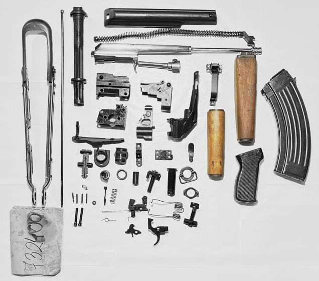 ZAS M70AB2 PARTS KIT UNDERFOLDER GOOD COND | Dahlonega Armory