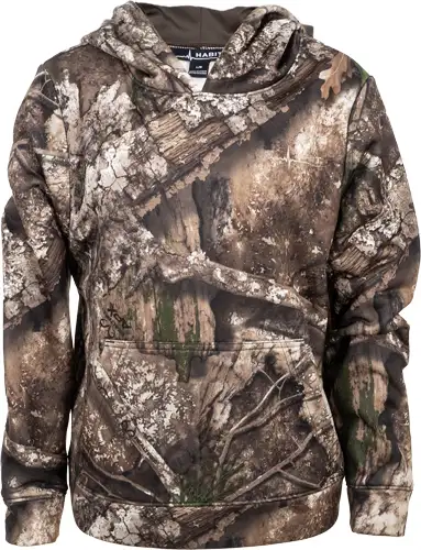 HABIT PERFORMANCE YOUTH HOODIE REALTREE APX MEDIUM - Habit