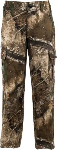 HABIT BEAR CAVE 6-POCKET YOUTH CAMO PANT REALTREE APX LARGE - Habit