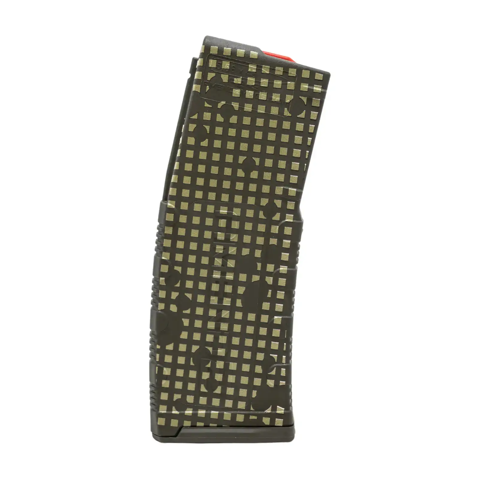 AMEND2 M2 5.56MM 20RD AR15 WITH RED FOLLOWER ODG DESERT NIGHT CAMO POLYMER MAGAZINE ( 50 PER CASE ) - Amend2