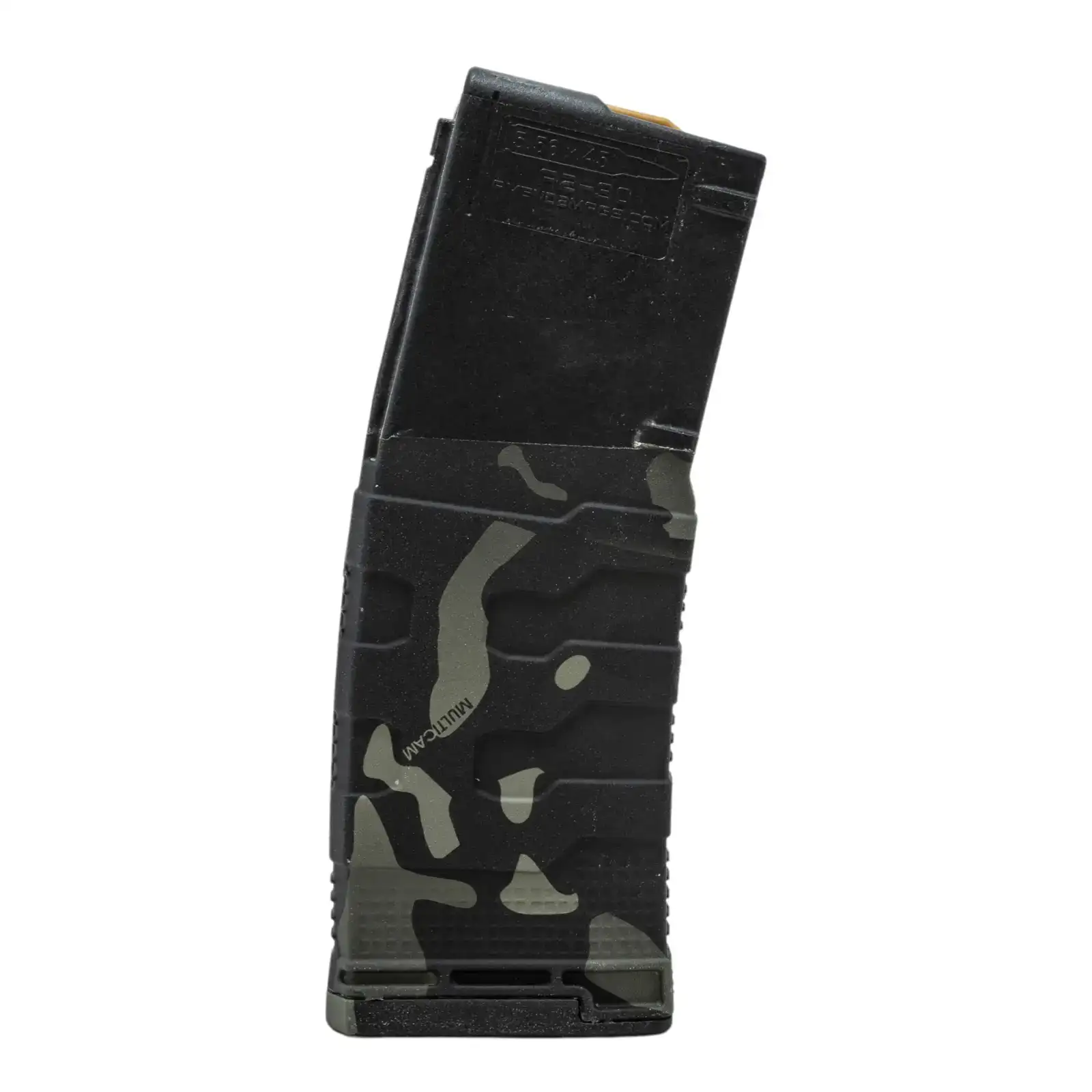 AMEND2 M3 5.56MM 20RD AR15 WITH RED FOLLOWER BLACK MULTICAM POLYMER MAGAZINE ( 50 PER CASE ) - Amend2