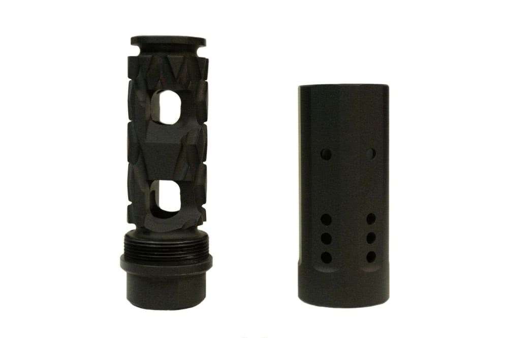 Armaspec Rifter ARMASPEC RIFTER GEN 2 MUZZLE BRAKE W/ COVER .223/5.56 1/2-28 THREAD ...