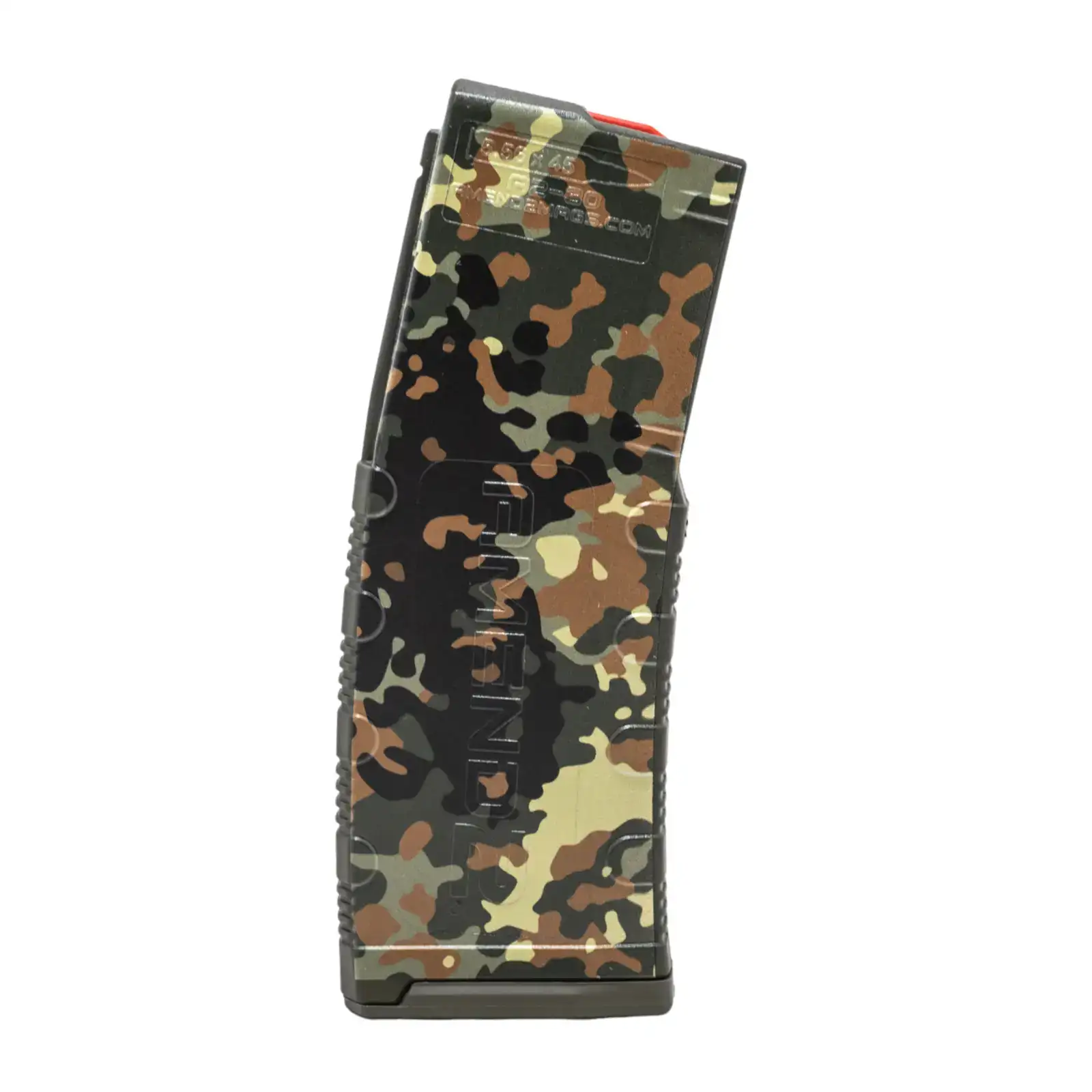 AMEND2 M2 5.56MM 20RD AR15 WITH RED FOLLOWER ODG FLECKTARN POLYMER MAGAZINE ( 50 PER CASE ) - Amend2