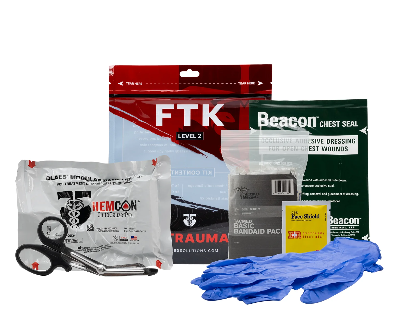 TACMED SOLUTIONS LEVEL 2 FIELD TRAUMA KIT - Stealth Operator