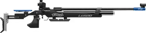 WALTHER LG500-M BLACKTEC 177 PCP AIR RIFLE RIGHT/LEFT - Walther Arms