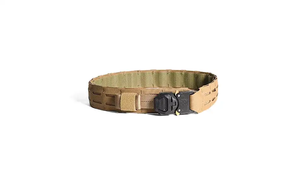 HSG GEN 2 OPERATOR BELT W VELCRO INNER BELT MED 32IN-36IN COYOTE BROWN - High Speed Gear