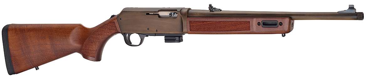 Henry Homesteader H027C1-H9G 9MM Luger 16.37 in Blued Bronze 10 Rounds - Henry Repeating Arms - 9mm