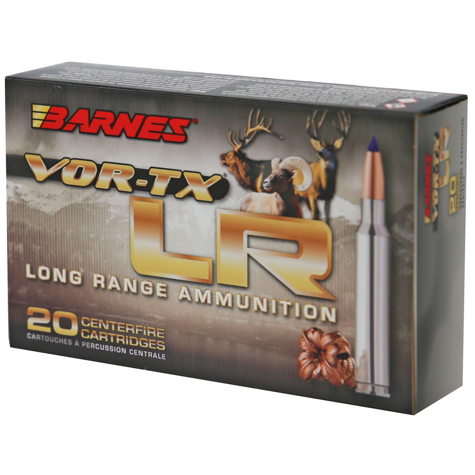 Barnes Bullets 28986 VOR-TX LR Rifle  6.5 Creedmoor 127 gr LRX Boat Tail 20-img-0