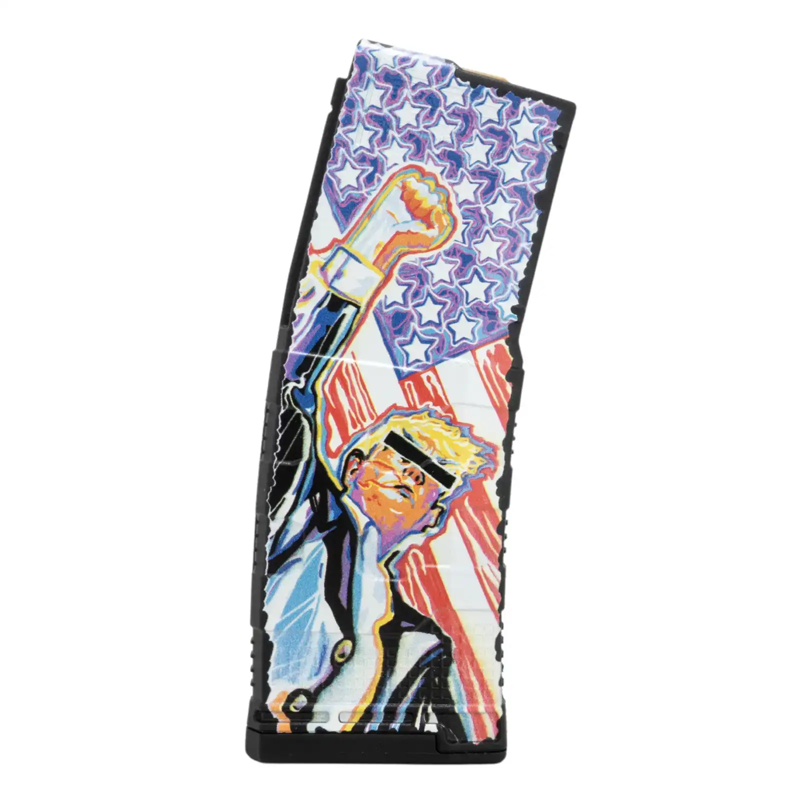 AMEND2 M3 5.56MM 10RD AR15 WITH RED FOLLOWER TRUMP FIGHT POLYMER MAGAZINE ( 50 PER CASE ) - Amend2