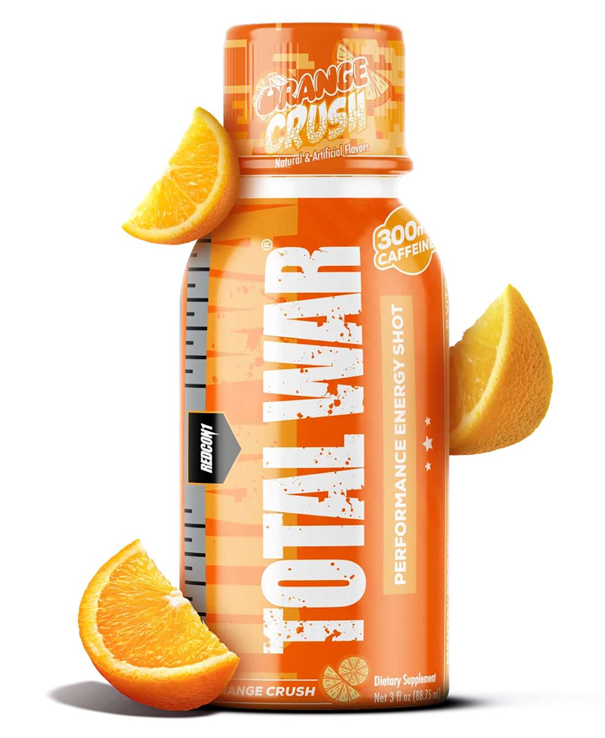 Redcon1 RC1TWSOC Total War Energy Shots Orange Crush 12 Pack - Red Team Armory