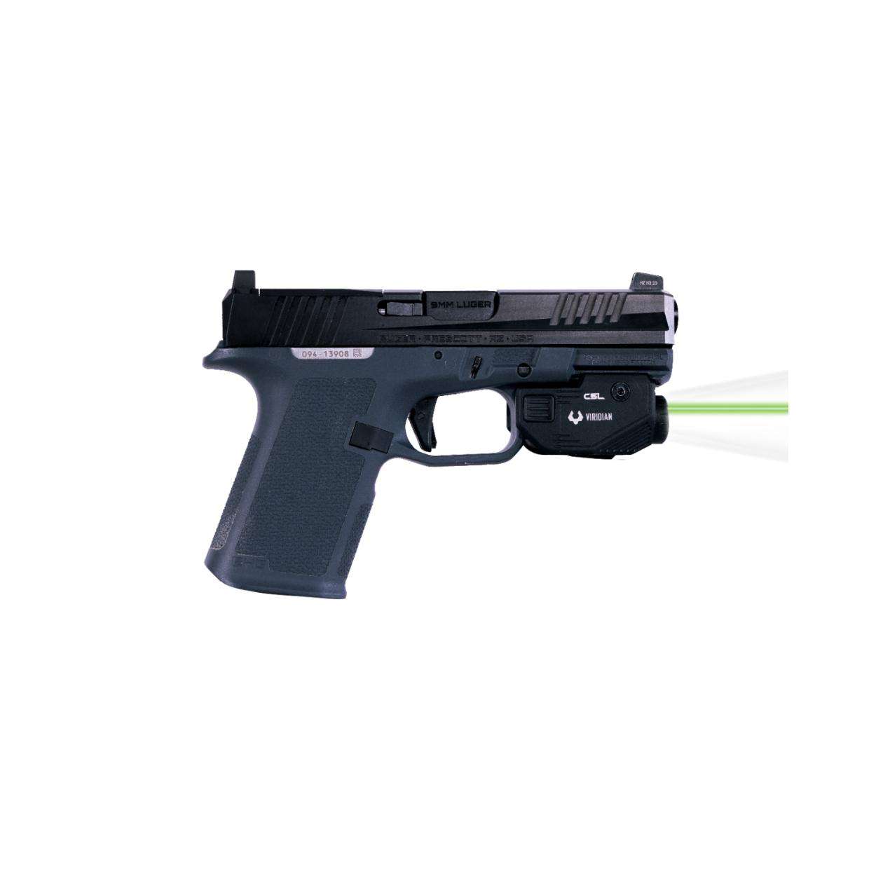 Viridian C5L Custom Ruger RXM Green Laser 580 Lumen Light Rechargeable ...