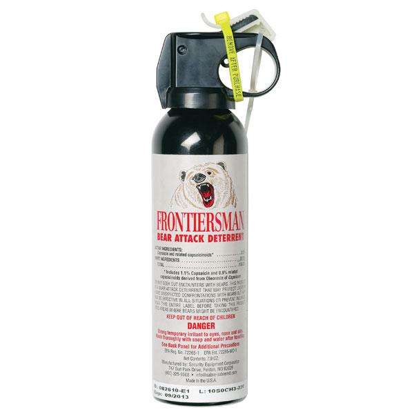 7.9 oz bear spray + 7.9 oz Practice - Security Equipment  Corp