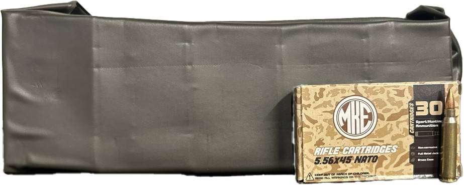 Century Arms M855 Brass Rifle Ammo - 5.56 NATO | 62gr FMJ | 450rd Battle Pack - Century