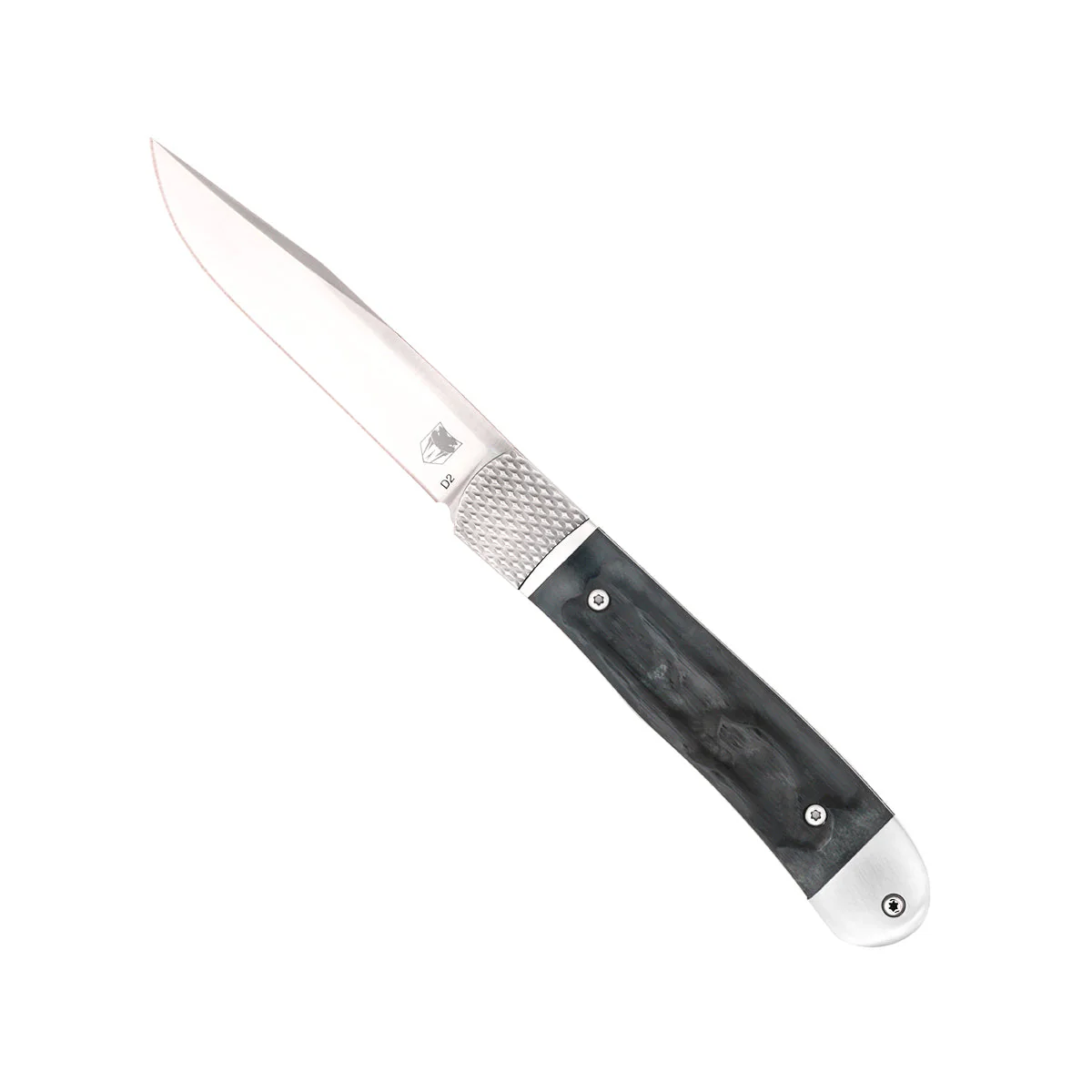 COBRATEC TRAPPER HIDDEN RELEASE BLACK KNIFE - Cobratec Knives