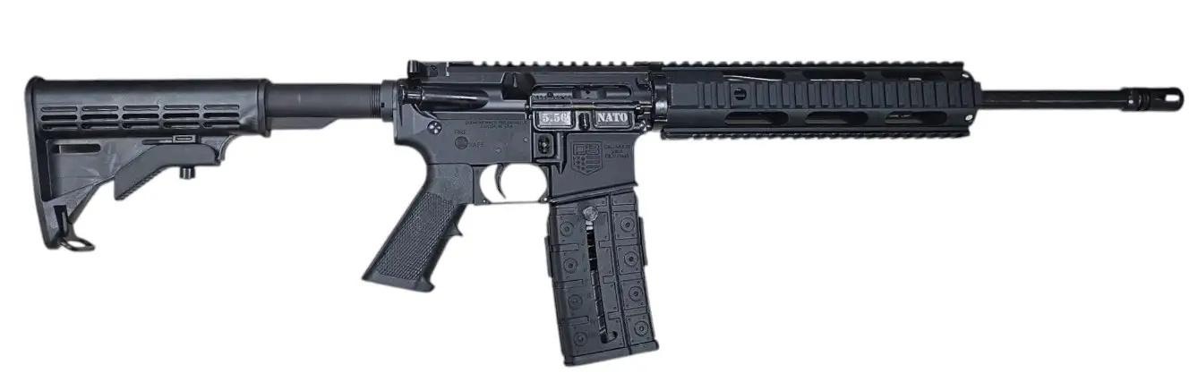 DIAMONDBACK DB15 5.56 16IN BARREL 10IN FREE FLOAT RAIL BLACK 10RD COMPMAG CA DB175BK001 - Diamondback Firearms