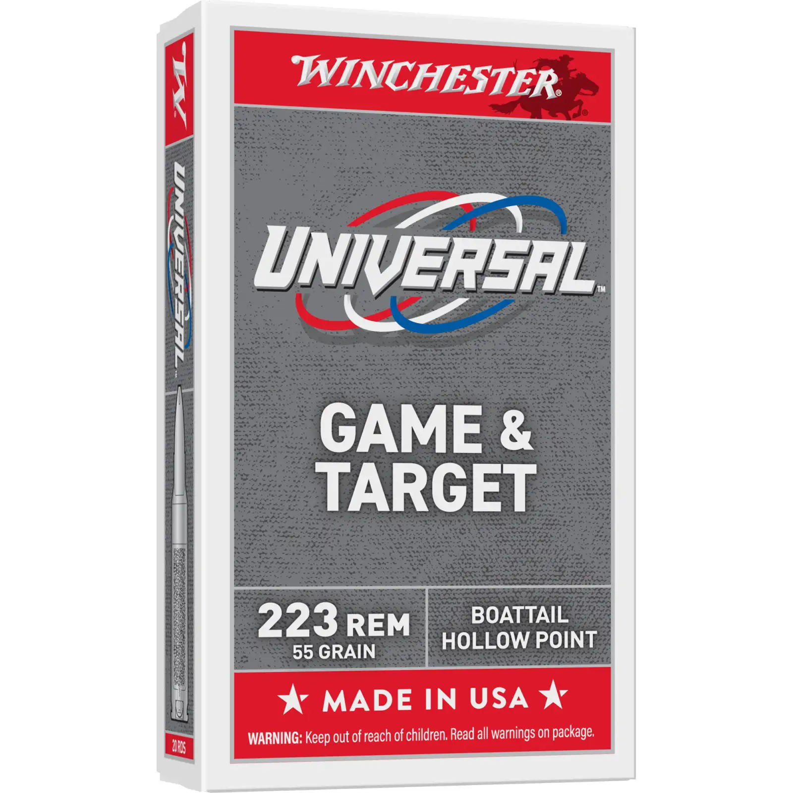 WIN LC 223 REM 55GR HP 20/1000