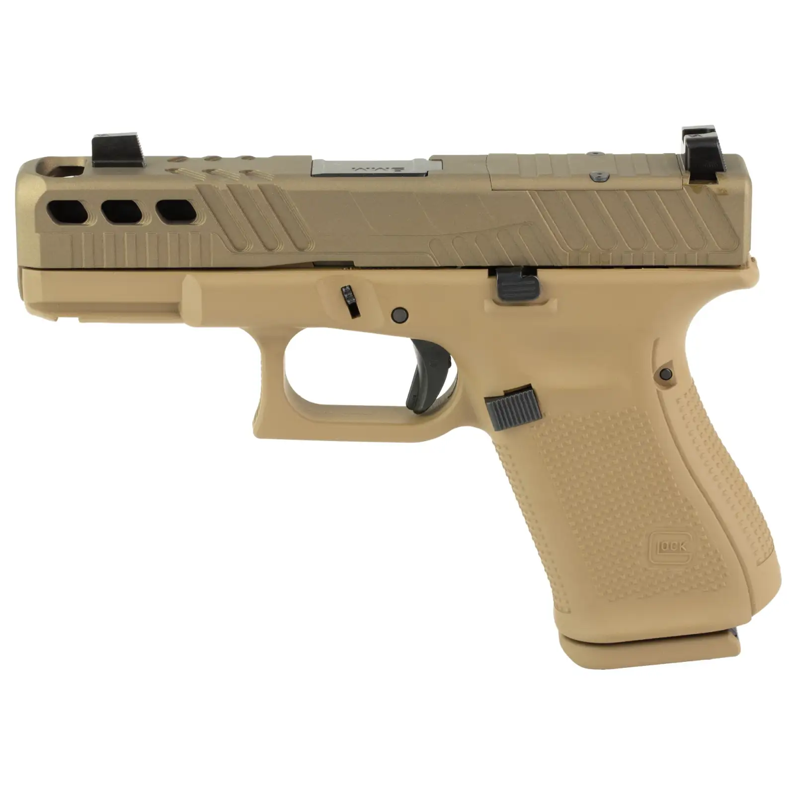 GLOCK 19 GEN5 9MM 15RD TAN ORCA | Range USA