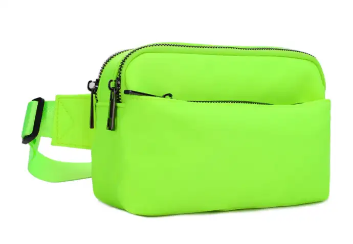 JESSIE & JAMES WAIMEA CONCEALED CARRY FANNY PACK 5.5 H X 8.25 W X 2. D ( NEON GREEN ) - Jessie & James Handbags