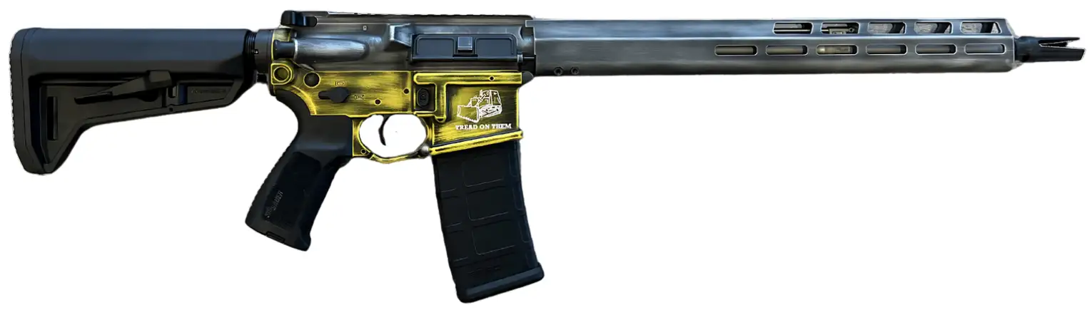 SIG M400 TREAD KILLDOZER YELLOW/SILVR RIFLE 5.56 16
