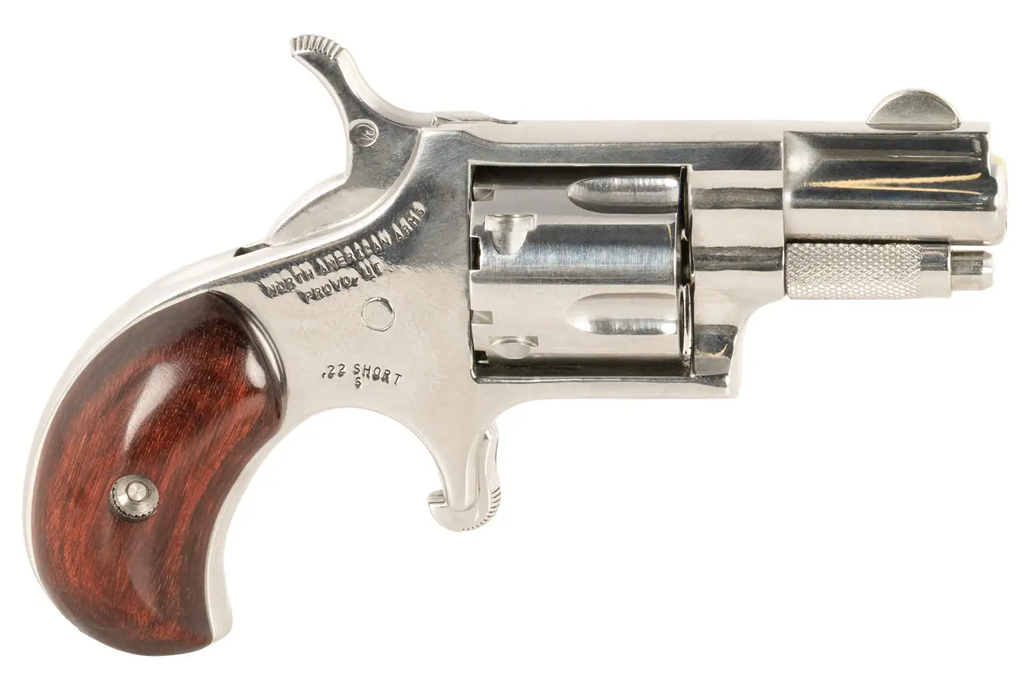 North American Arms SDLX LDLX 22 Short 5 Shot 1.13