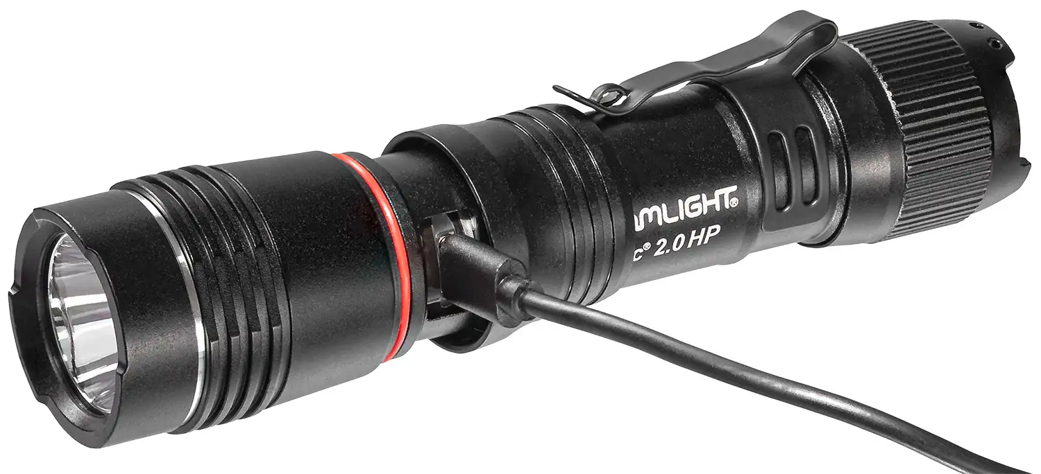 Streamlight 89023 ProTac 2.0 HP Black 100/550/2000 Lumens 262 Meters Beam Distance - Streamlight - 100/550/2000 LUMENS