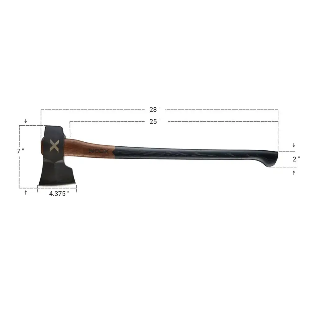WOOX FORTE Forest Axe - Orange/Black - 28" Handle - Woox