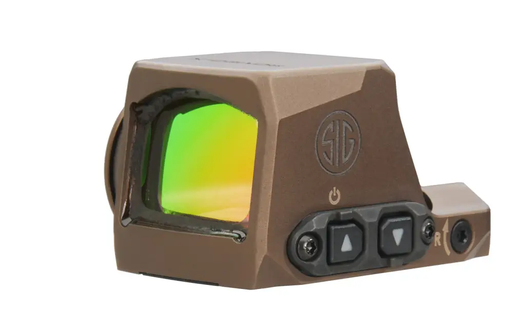 ROMEO-X REFLEX SIGHT, ENCLOSED, SIG-LOC PRO FOOTPRINT, GREEN CIRCLE/DOT ...