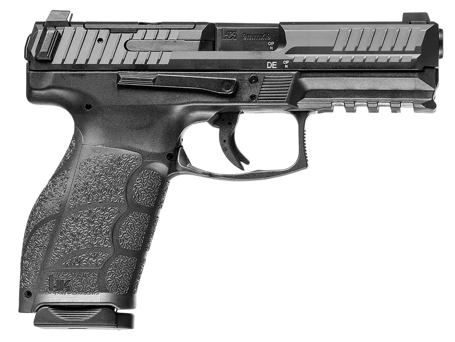 H&K VP9A1 X OR Handgun 9mm Luger 15rd Magazines(2) 4 Barrel - Heckler & Koch - 9mm Luger (9x19 Parabellum)